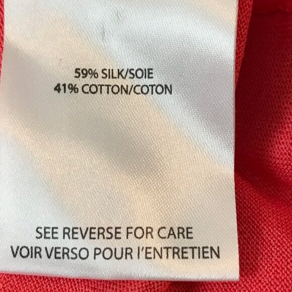 Judith & Charles Silk Blend V-neck Sweater Size M - Picture 7 of 7